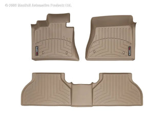 WeatherTech Front and Rear FloorLiners (F&R) Tan: Jeep Wrangler Unlimited JK 2014-2018
