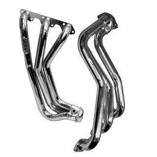 BBK 1.625" Long Tube Exhaust Headers Titanium Ceramic (F&R): Jeep Wrangler JK 2007-2011 3.8L