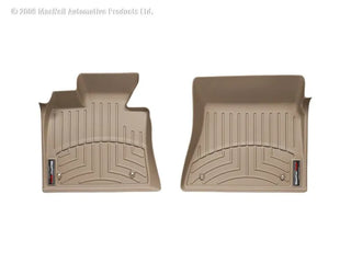 WeatherTech Front FloorLiners DigitalFit (FRONT): Jeep Wrangler JK 2014-2018 Tan