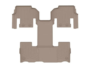 WeatherTech 2nd & 3rd Row FloorLiner Tan (F&R): Jeep Wagoneer 2022-2024 7 Passenger