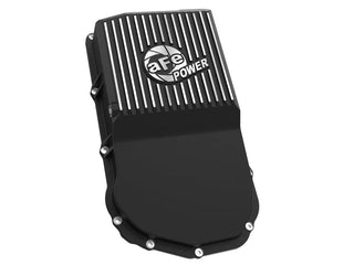 aFe Street Series Transmission Pan Black (REAR): Fits 8HP90 / 8HP95 Transmissions