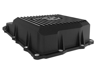 aFe Street Series Transmission Pan Black (REAR): Fits 8HP90 / 8HP95 Transmissions
