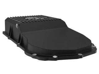 aFe Street Series Transmission Pan Black (REAR): Fits 8HP90 / 8HP95 Transmissions