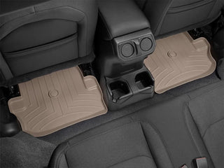 WeatherTech Rear FloorLiners Tan (REAR): Jeep Wrangler JL 2018-2026 2 Door