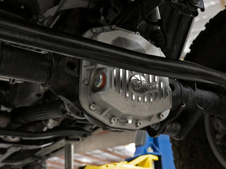 aFe Power Pro Series M210 Front Diff Cover Raw: Jeep Wrangler JL 2018-26 / Gladiator JT Rubicon 2020-25