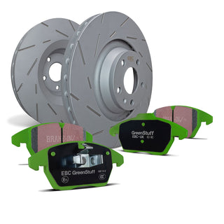 EBC S2 Brake Pad and Rotor Kit (FRONT): Dodge Durango / Jeep Grand Cherokee 5.7L Hemi & 3.6L V6 2011 - 2026