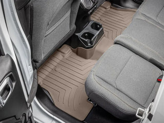 WeatherTech Rear FloorLiner HP (REAR): Jeep Wrangler Unlimited JL 2018-2026 - Tan