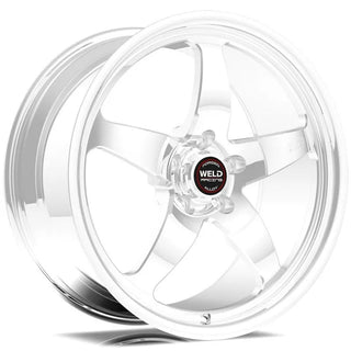 Weld S71 / Polished | 17x11 | 5x115 | -5mm - Beadlock