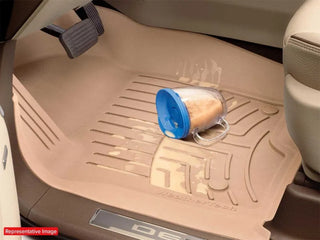 WeatherTech Rear FloorLiner HP (REAR): Jeep Wrangler Unlimited JL 2018-2026 - Tan