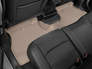 WeatherTech Rear FloorLiner Tan: Jeep Wrangler Unlimited JL 2018-2026