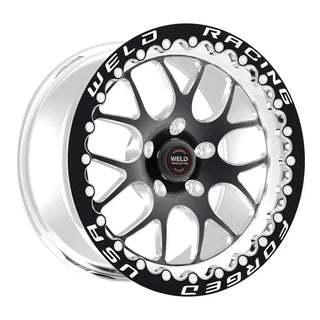 Weld S77 / Black | 17x11 | 5x115 | +5mm - Beadlock