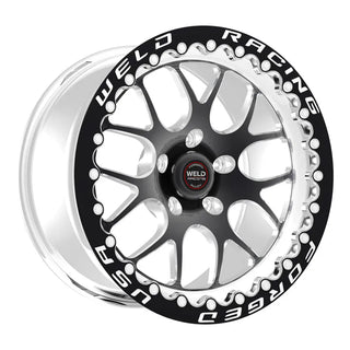 Weld S77 / Black | 17x11 | 5x115 | +5mm - Beadlock