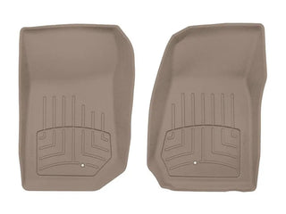 WeatherTech Front FloorLiner HP (FRONT): Jeep Wrangler JK 2007-2013 Tan