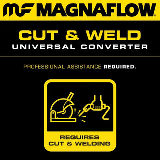 Magnaflow Universal Catalytic Converter 2.25in In/Out 3in Body