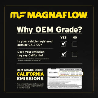 Magnaflow Universal Catalytic Converter 2.25in In/Out 3in Body