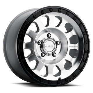 Method Wheels 315 / Machined -  Gloss Black Lip | 17x9 | 8x6.5 | -12/4.5"