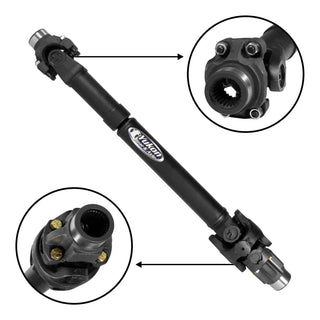 Yukon Gear & Axle Perf 1310 Rear Driveshaft (MANUAL): Jeep Wrangler JL 2018-2026 2-Door Sport