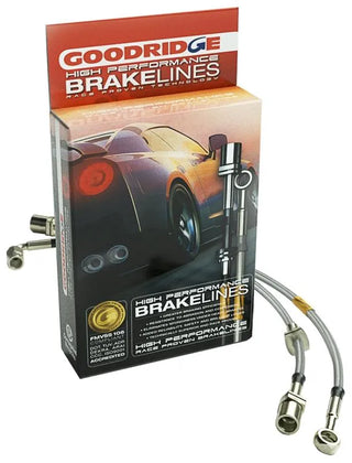 Goodridge SS Brake Line Kit: Dodge Charger 2006-2012 Police Package Only