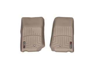 WeatherTech Front FloorLiner DigitalFit (FRONT): Jeep Wrangler JK 2007-2013 Tan