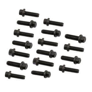 Mr. Gasket Black Oxide Header Bolts: Fits Most Chrysler / Dodge Models (2003-2015) - Black Oxide