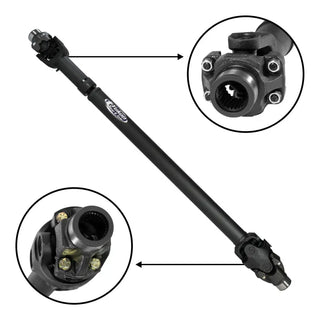 Yukon Gear & Axle Perf 1310 Front Driveshaft: Jeep Wrangler JL Sahara Selec-Trac Auto 2018-2026 (FRONT)