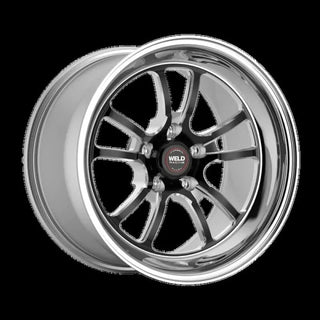 Weld S70 / Black Center - Polished Shell | 18x10 | 5x115 | +3mm Offset