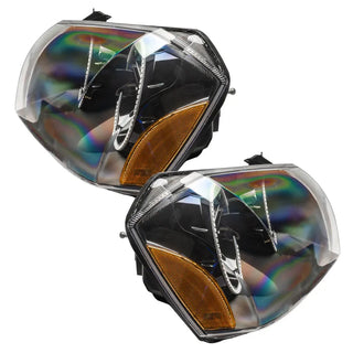 ORACLE Lighting Pre-Assembled Halo Headlights Black ColorSHIFT (F&R): Magnum 2005-2007