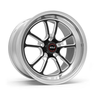 Weld S70 / Black Center - Polished Shell | 18x10 | 5x115 | +3mm Offset