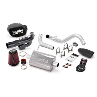 Banks Stinger Bundle Cerakote Black Tip w/ AutoMind (REAR): Jeep Wrangler JK 2-Door 2012-2014 3.6L