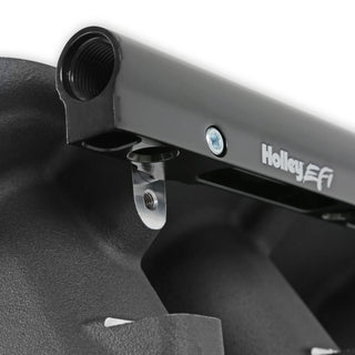 Holley EFI Gen III Hemi Hi-Ram EFI Manifold: 5.7L (2009+) / 6.1L (05-10) / 6.4L (2011+) - Black