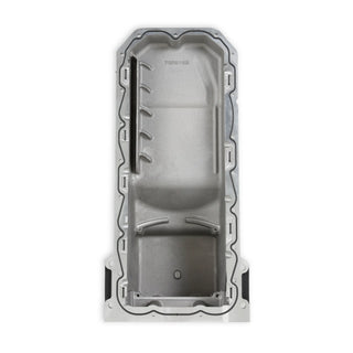 Holley Gen III Hemi Carbon Black Ceramic Oil Pan Kit: Fits Most Dodge Truck Models (1972-2004)