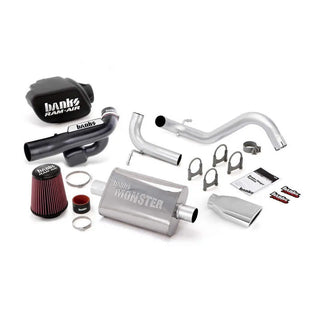 Banks Power Stinger Bundle Exhaust Chrome Tip (REAR): Jeep Wrangler JK 2012-2018 3.6L 2-Door
