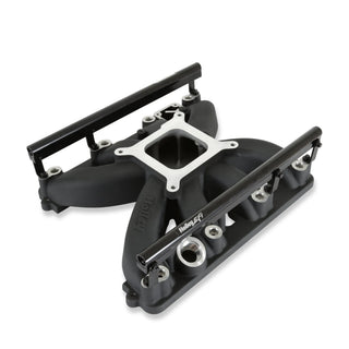 Holley Single Plane EFI Intake Manifold: 5.7L (2009+) / 6.1L (05-10) / 6.4L (2011+) - Black