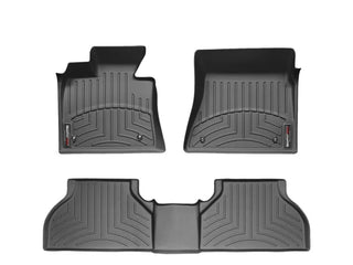 WeatherTech Front, Rear & 3rd Row FloorLiners Black (F&R): Durango 2013-2015 2nd Row Bench