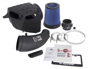 aFe Momentum GT Cold Air Intake System Pro DRY S Filter (FRONT): Jeep Wrangler JK 2007-2011 3.8L w/ Mechanical Fan