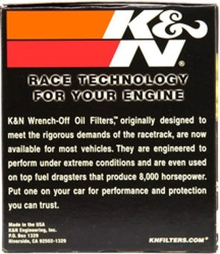 K&N Performance Gold Oil Filter: Fits Charger / Magnum / 300 2005-2007 2.7/3.5L, 5.7/6.1L HEMI / Jeep Grand Cherokee SRT8 2006-2008 6.1L HEMI