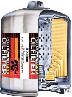 K&N Performance Gold Oil Filter: Fits Charger / Magnum / 300 2005-2007 2.7/3.5L, 5.7/6.1L HEMI / Jeep Grand Cherokee SRT8 2006-2008 6.1L HEMI