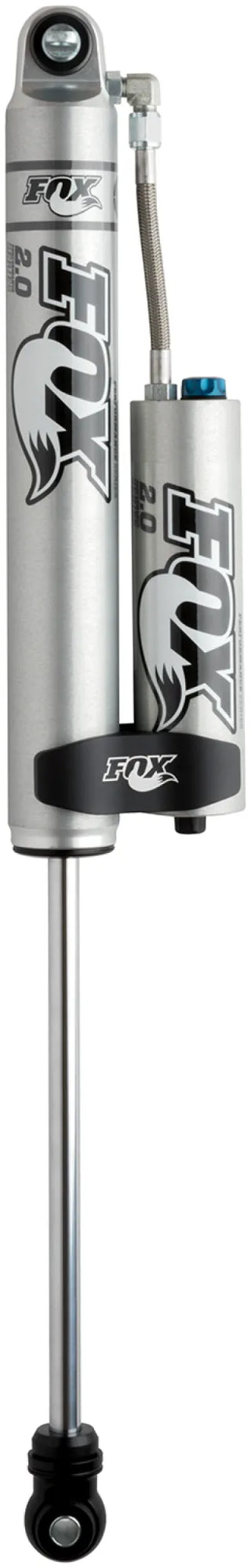 FOX Performance Series 2.0 Smooth Body Reservoir Adjustable Rear Shock (REAR): Jeep Wrangler JK 2007-2018 4-6" Lift