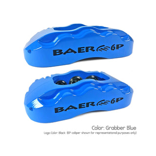 Baer Extreme+ Powder Coated 15" 6-Piston Front Brake Kit - Grabber Blue: Ram 1500 (02-18)