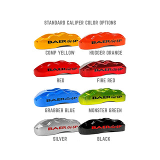Baer Extreme+ 15" Powder Coated Front Brake Kit - Hugger Orange: Ram 1500 (02-18)