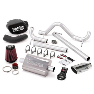 Banks Stinger System Exhaust & Intake AutoMind (REAR): Jeep Wrangler JK 2007-2011 3.8L - Chrome
