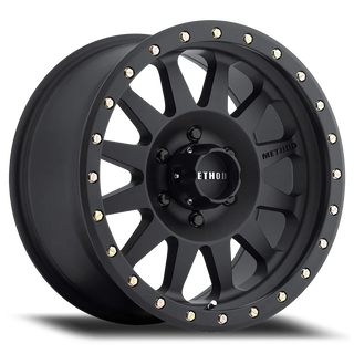 Method Wheels 304 / Double Standard / Matte Black | 15x8 | 6x5.5 | -24/3.5"