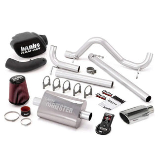Banks Stinger System Exhaust & Intake AutoMind (REAR): Jeep Wrangler JK 2007-2011 3.8L - Chrome