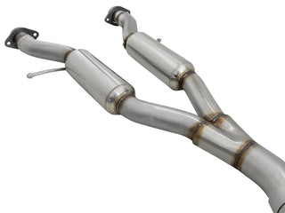 AFE MACH Force Cat-Back Exhaust System (w/Polished Tip): Jeep Grand Cherokee 3.6L V6 2014 - 2021