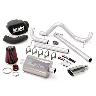 Banks Stinger System Exhaust & Intake (REAR): Jeep Wrangler JK 2007-2011 3.8L - Chrome