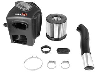 aFe Momentum HD Cold Air Intake System Pro DRY S Filter (F&R): RAM 1500 3.0L EcoDiesel 2014-2019