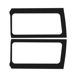 DEI Boom Mat Side Window Trim Black (INTERIOR): Jeep Wrangler JL 2018-2026 2-Door