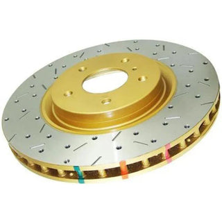 DBA 4000 Series Cross Drilled & Dimpled Rear Rotor (REAR): Jeep Grand Cherokee (2011-2026)