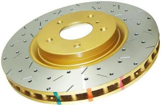 DBA 4000 Series Cross Drilled & Dimpled Rear Rotor (REAR): Jeep Grand Cherokee (2011-2026)