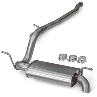 Banks Power Monster Exhaust System 2.5" SS (F&R): Jeep Wrangler Unlimited JL 3.6L 2018-2026